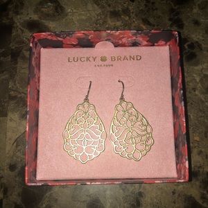 Lucky Brand Golden Drop Earrings